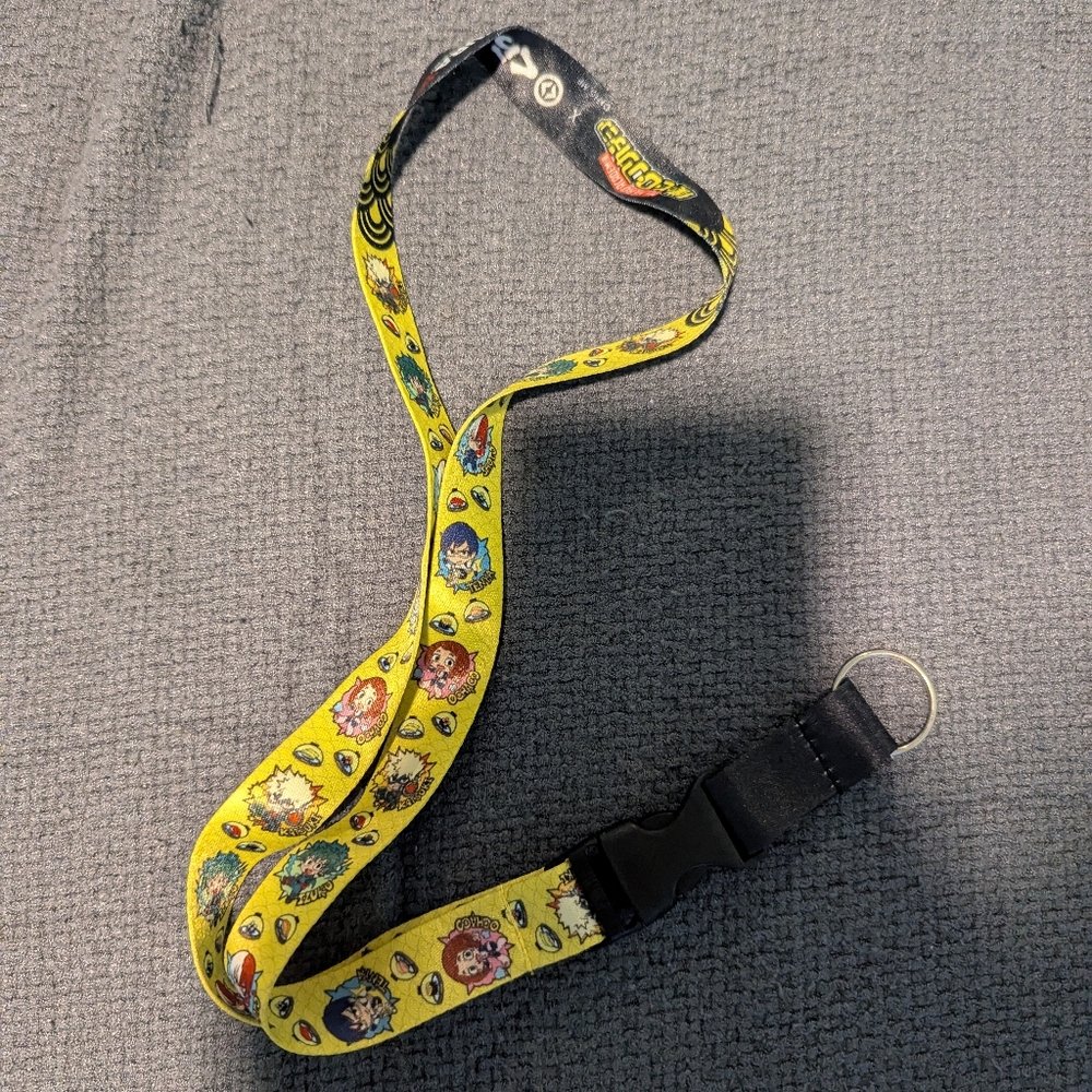 My Hero Academia Chibi Lanyard
